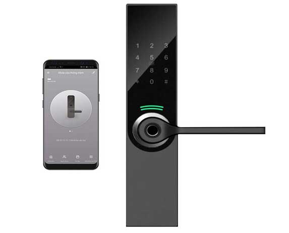 Mẫu khóa cửa thông minh Samsung mới nhất năm 2019. 4. Khóa cửa thông minh Khóa cửa điện tử thông minh -. Nằm trong phân khúc thiết bị khóa cửa thông minh giá rẻ,