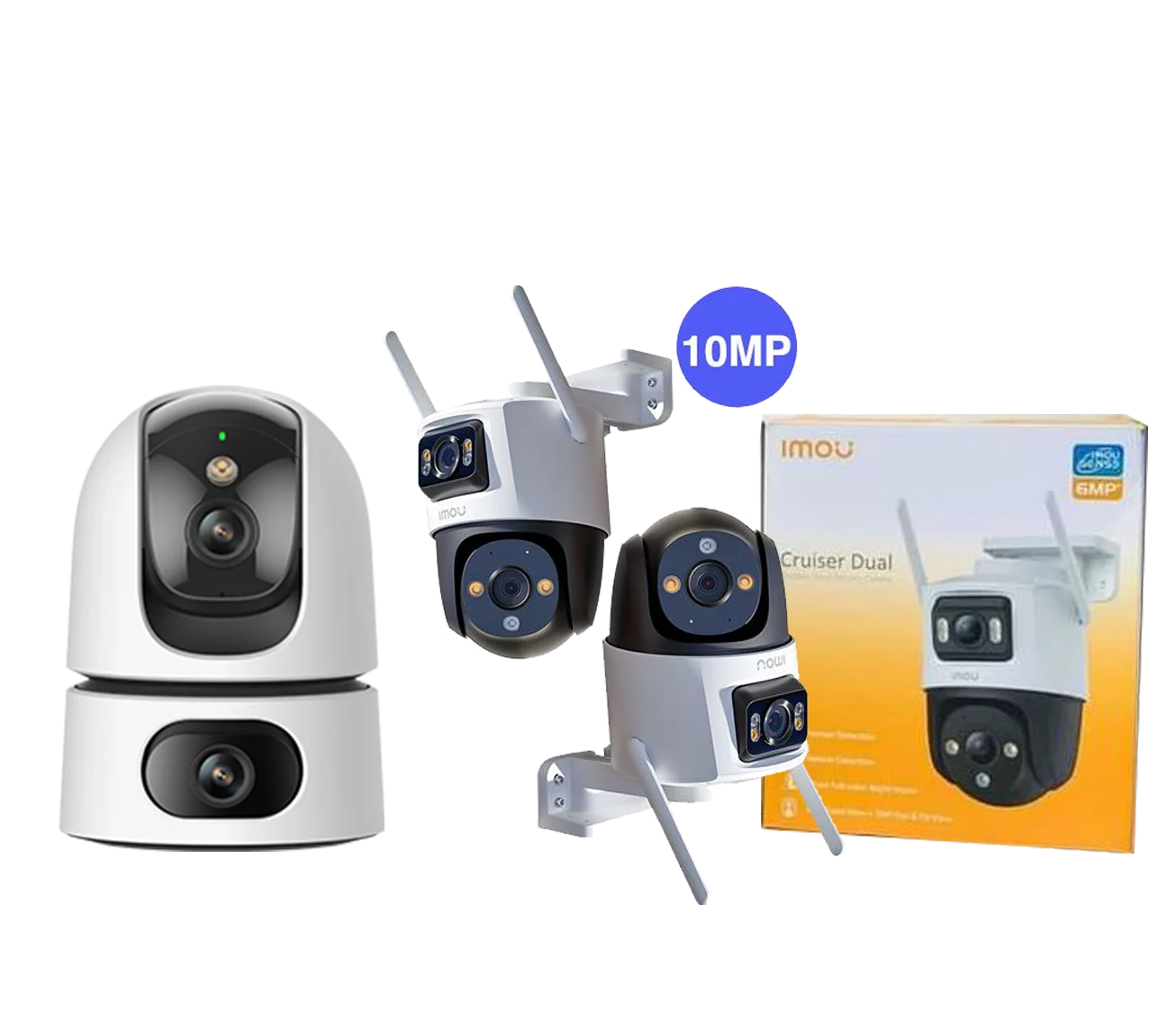Lắp Camera 2 Mắt Imou Ngoài Trời