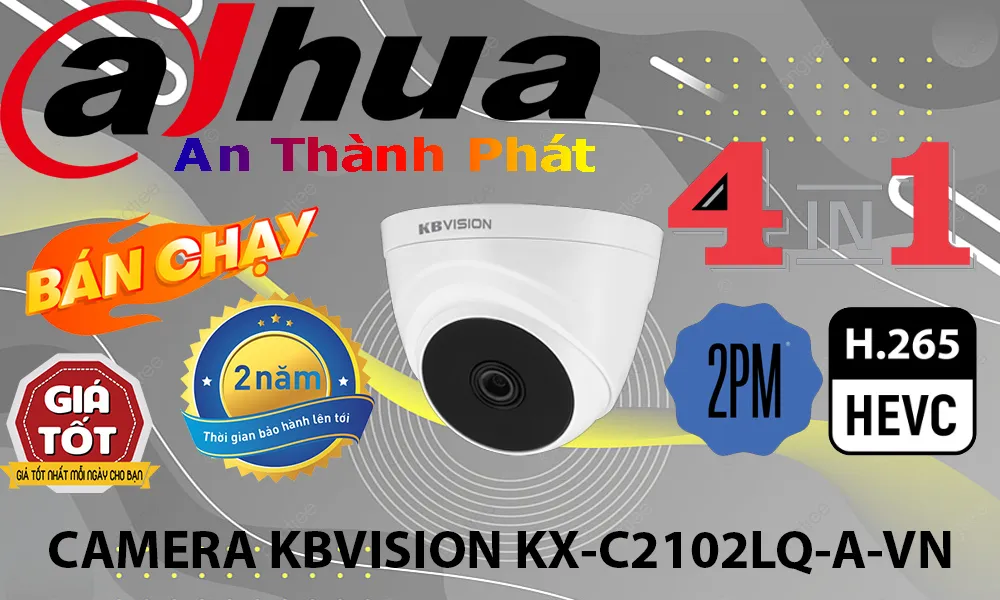Camera Kbvision, FULL HD 1080P, IP, AHD CVI TVI BCS, Hồng Ngoại 40m, Sony SNR1s, Chống Ngược Sáng DWDR,	Hồng Ngoại Smart IR.